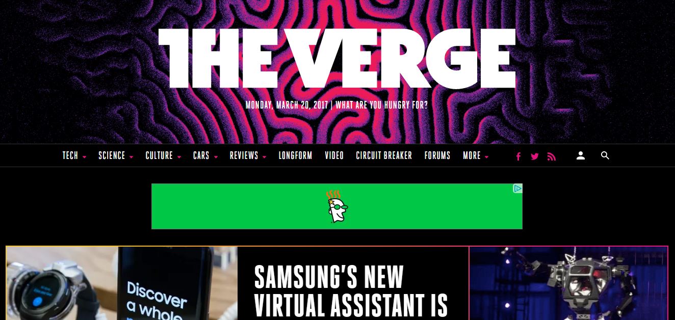 the verge