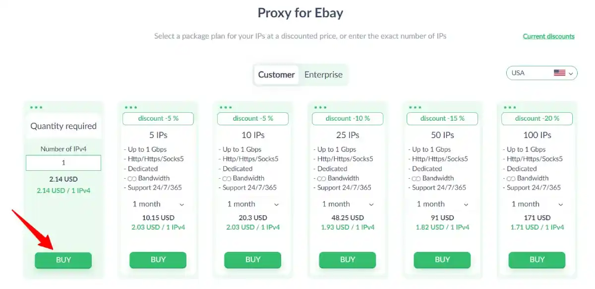 eBay proxy pricing comparison 2026 — residential proxy cost per GB across eleven providers