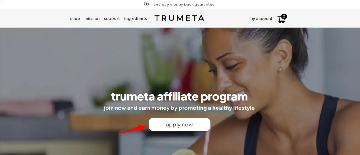 programme d'affiliation trumeta