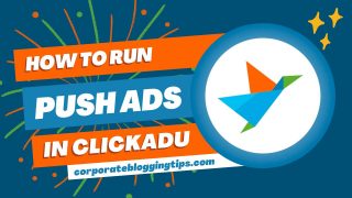 how to run push notification ads in clickadu platform