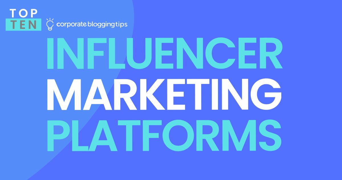principales plataformas de marketing de influencers