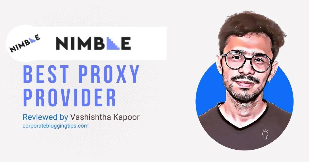 Nimble proxies review: G2 user ratings and legitimacy signals for Nimbleway platform