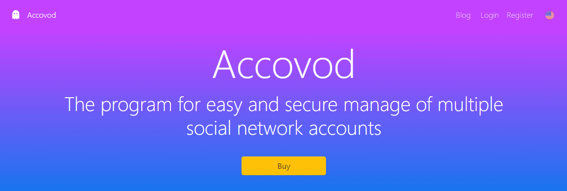 accovod multiple social media profiles