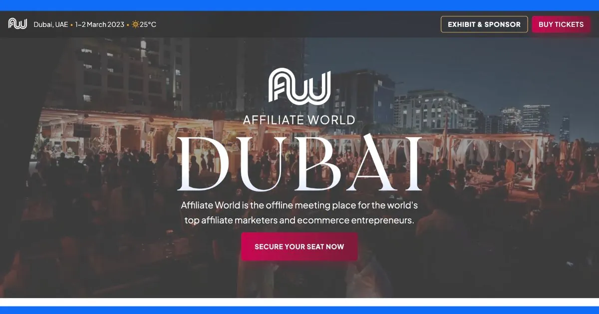 Monde d'affiliation Dubaï