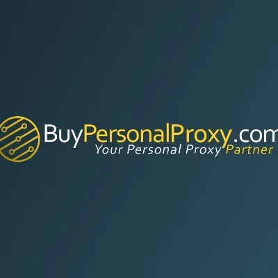 BuyPersonalProxy logo — Spotify proxy provider with 120M+ IPs and 24-hour free trial