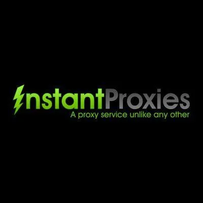 InstantProxies logo — simple $1/IP per month proxy for PS5 gaming