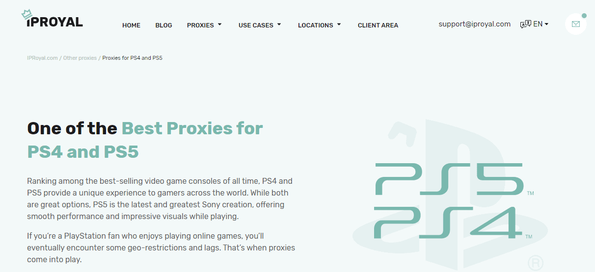 Gamer setting up a proxy server for PS5 to bypass geo-restrictions and unlock region games