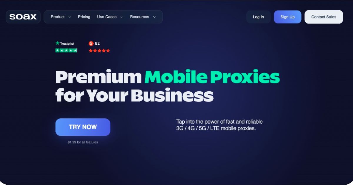 Lista de los mejores proveedores de proxy móvil