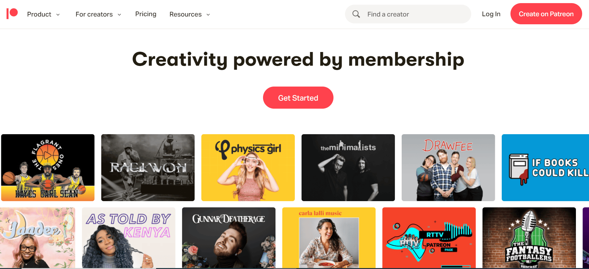 patreon creators patreon creators