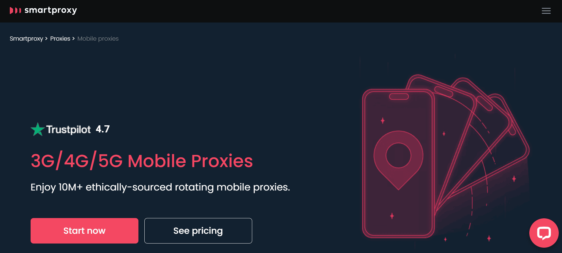 smartproxy cele mai bune servere proxy mobile