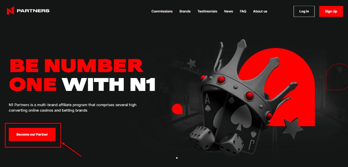 N1 Partners Review homepage