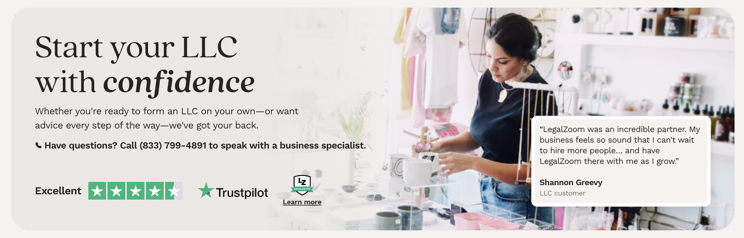 Legalzoom Start an LLC