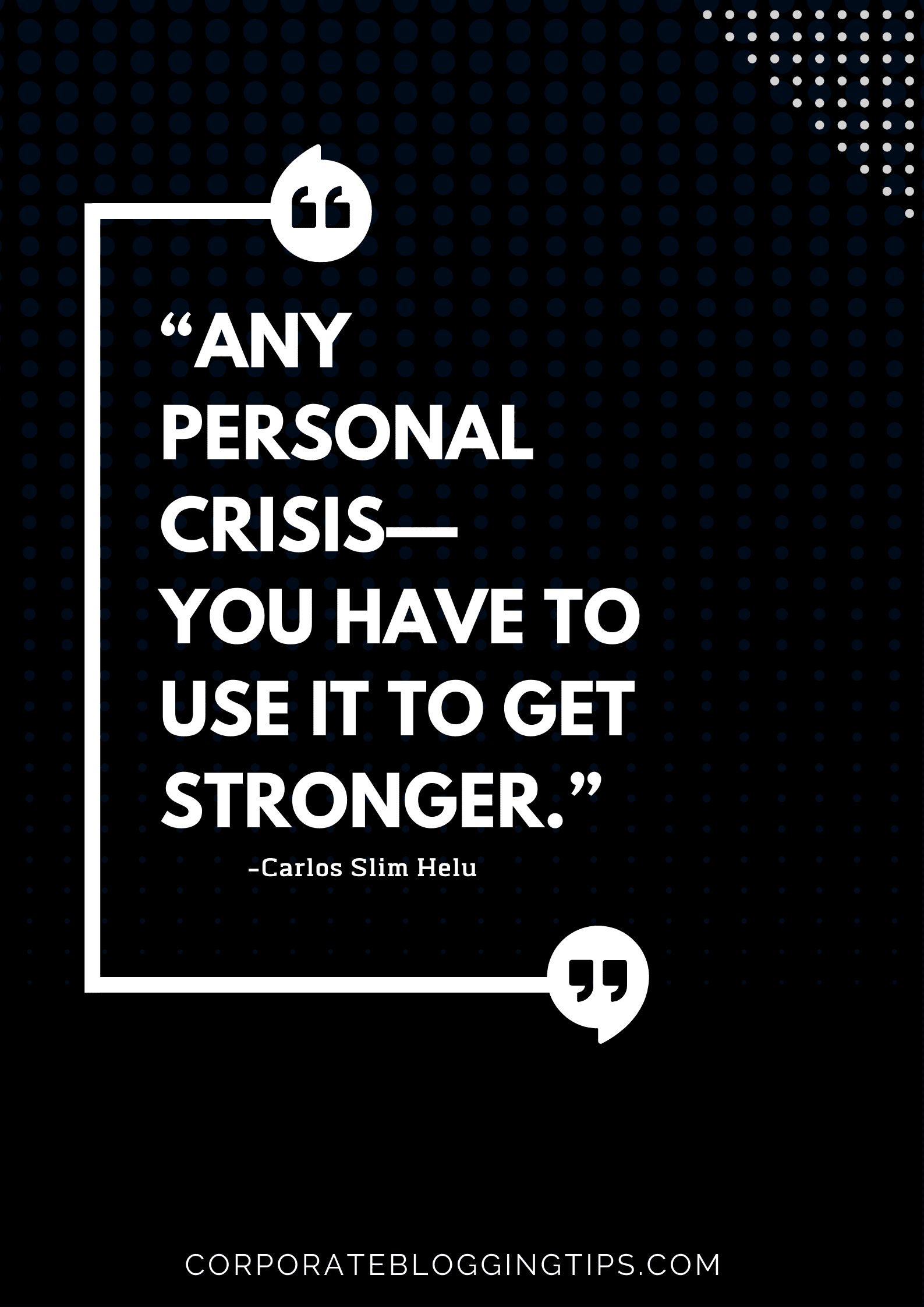 Carlos Slim personal crisis Quotes