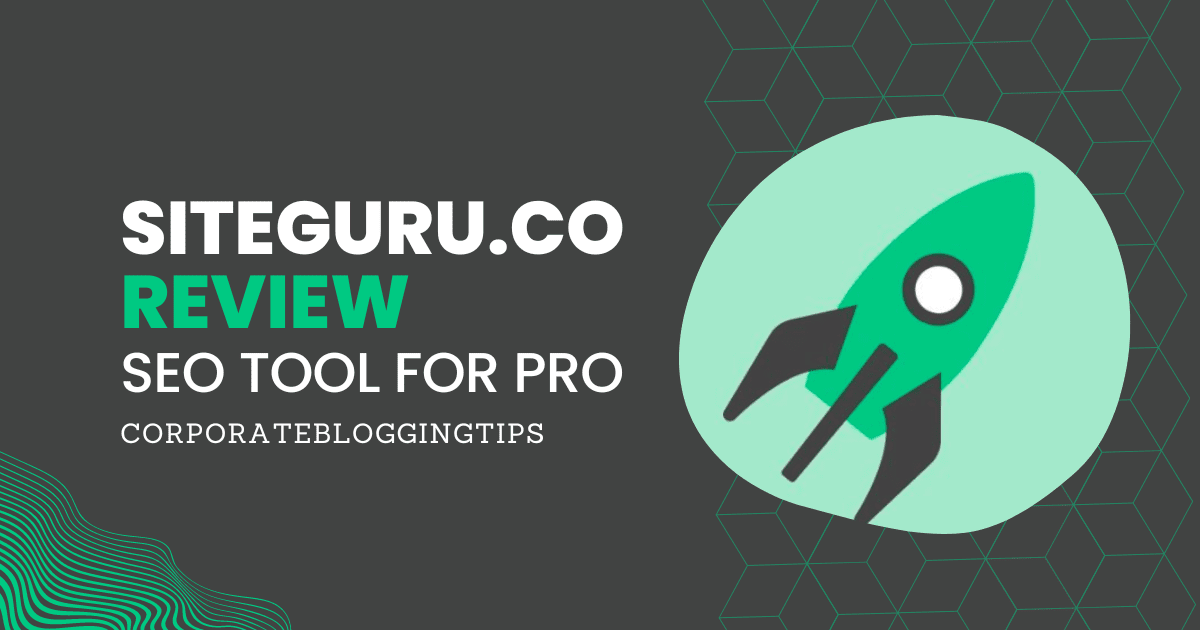 Blog SiteGuru co Review