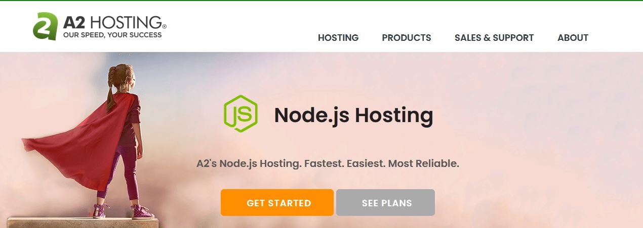 a2hosting- Hosting Services To Host Node.Js App