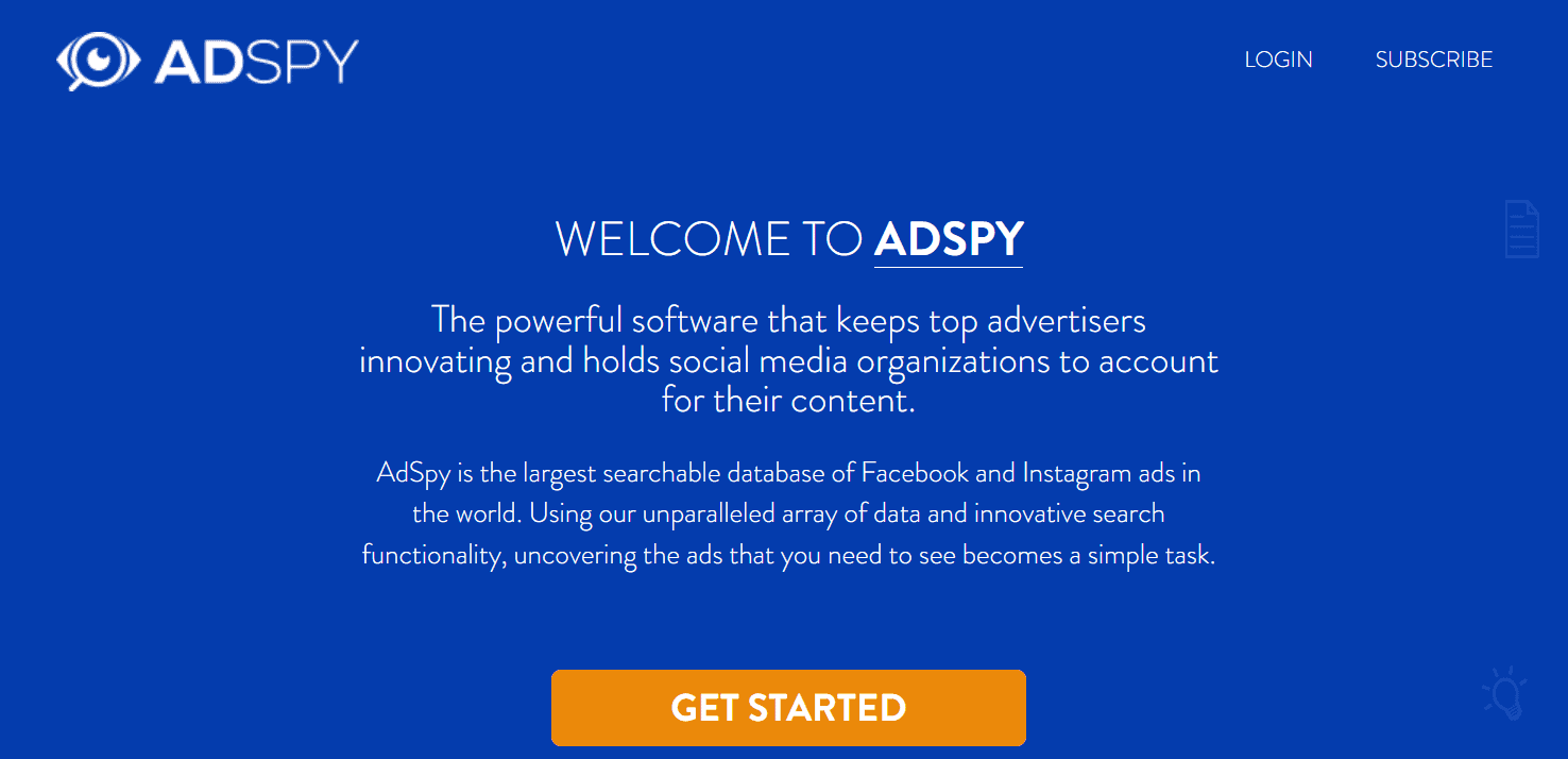 adspy- Best AdPlexity Alternatives