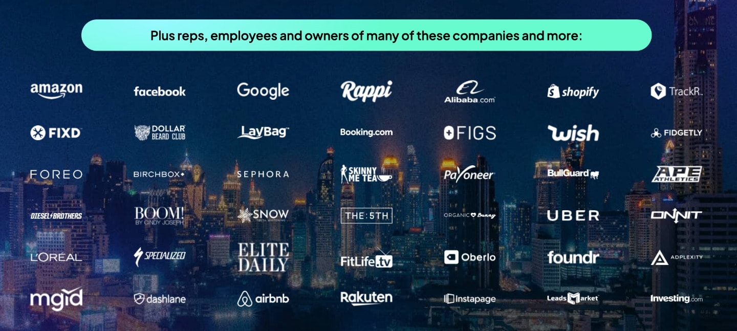 affiliate world asia companies