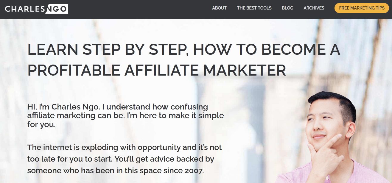 charlesngo- affiliate marketers and affiliate blogs