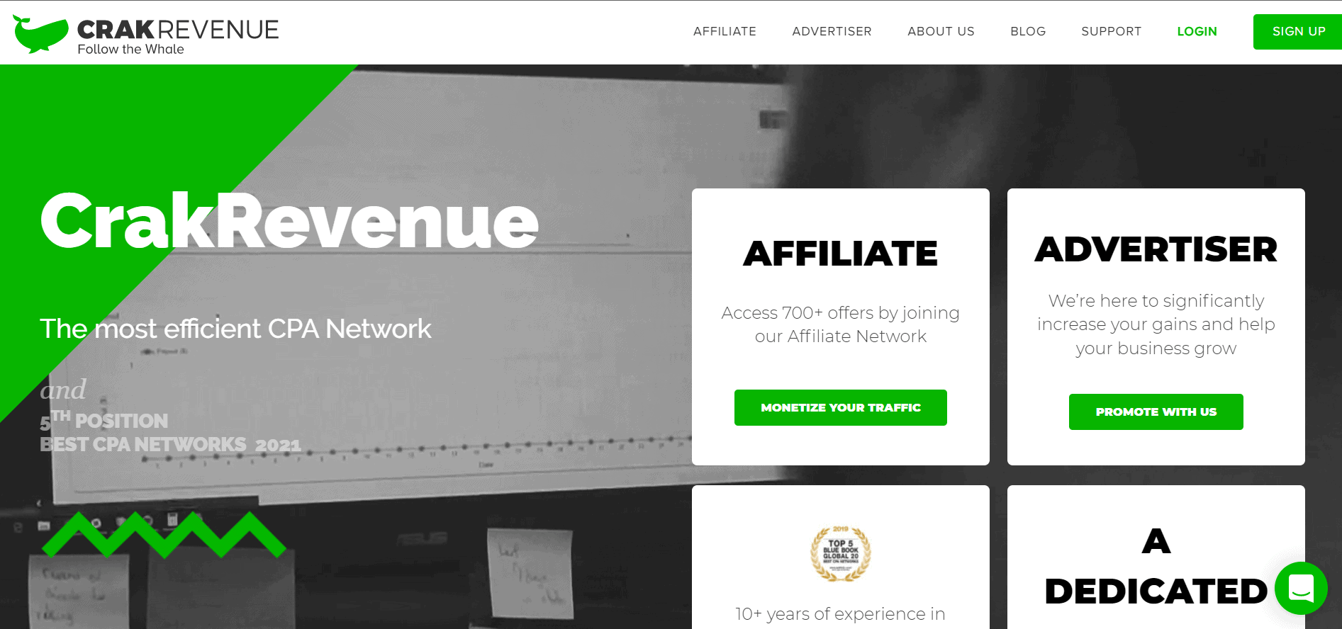 crakrevenue homepage