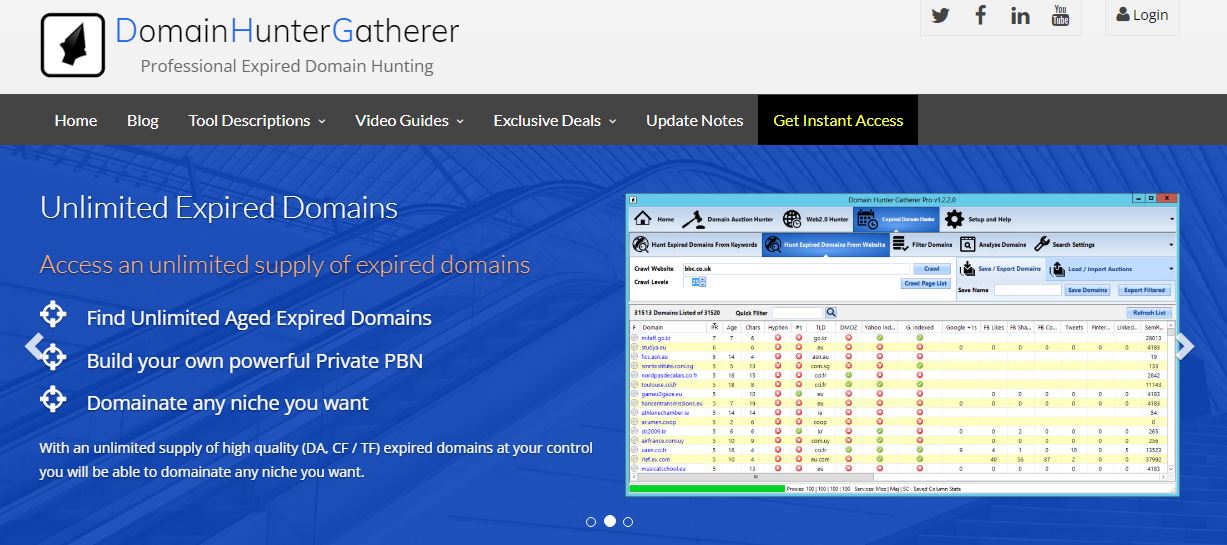 domain hunter gatherer review
