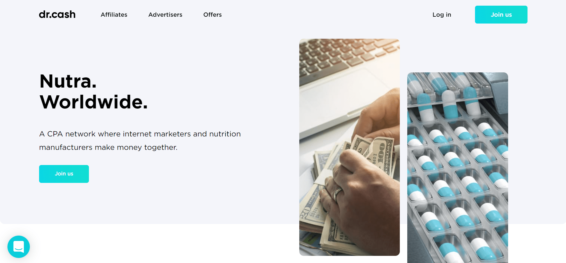 dr cash homepage