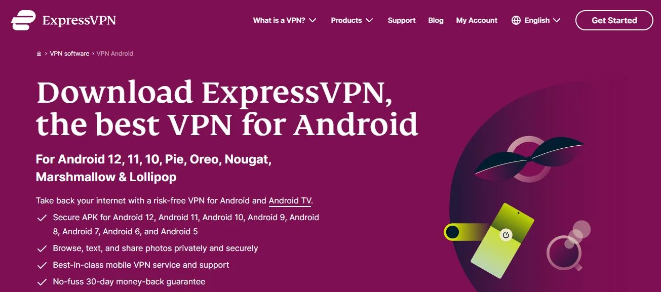 ExpressVPN app on iOS and Android – who is ExpressVPN best for in 2026