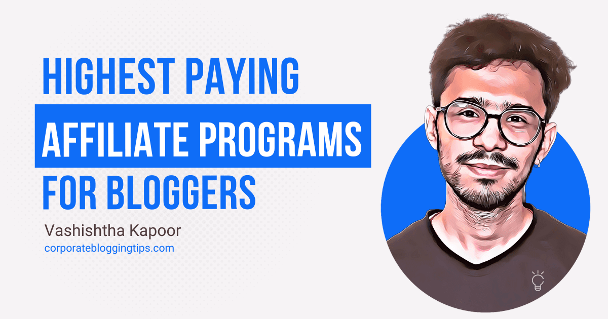highest paying aff programs for bloggers