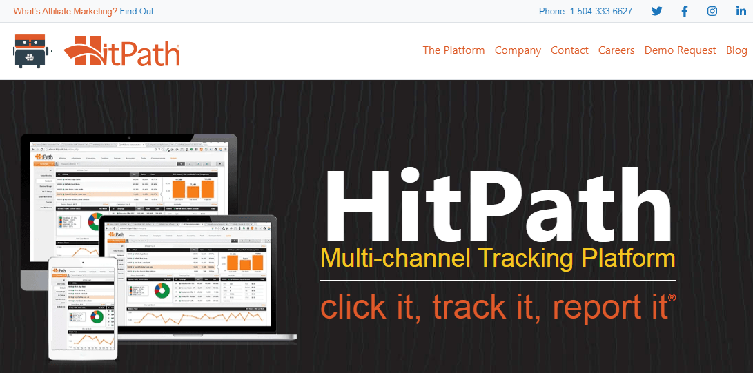 hitpath platform affiliate tracker