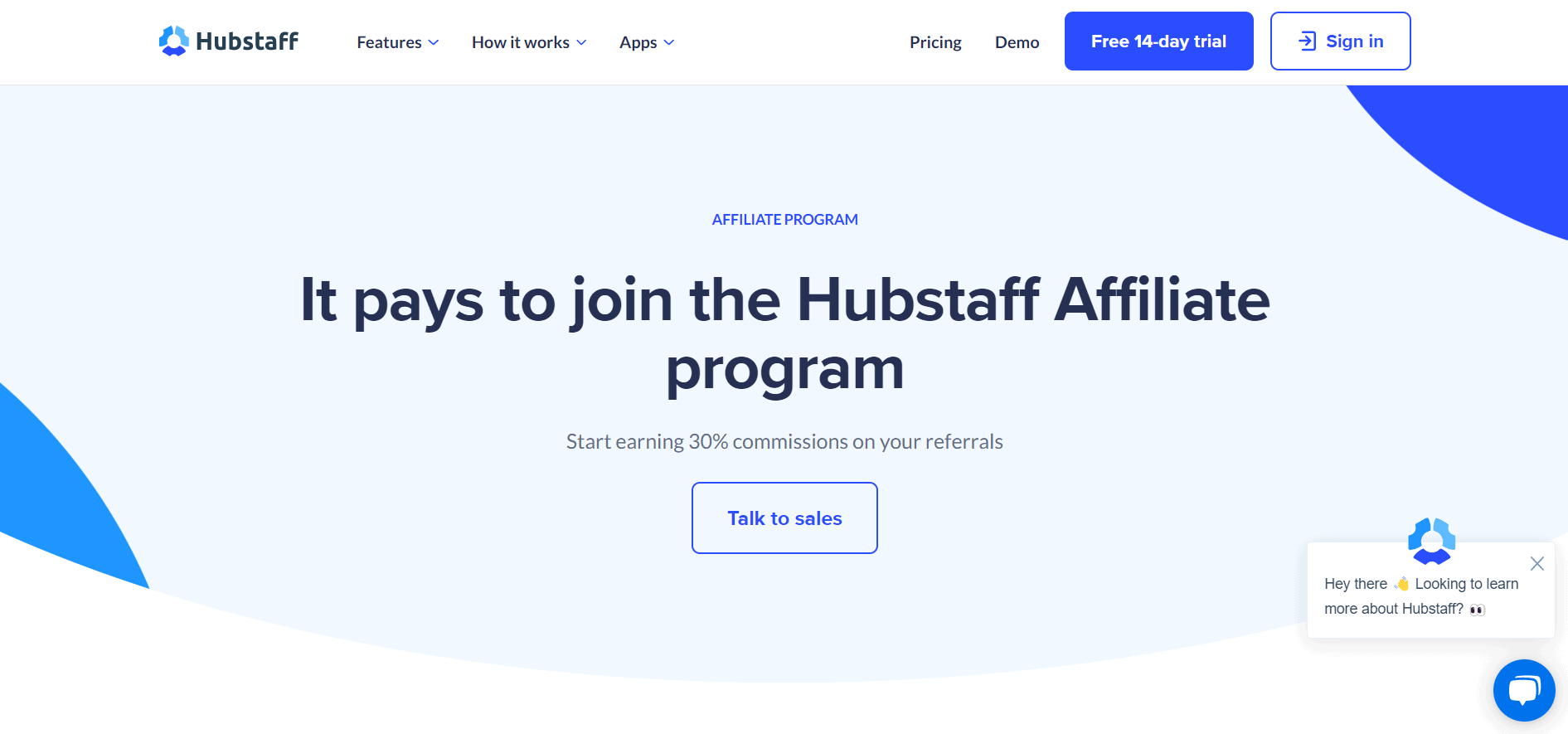 Programma di affiliazione Hubstaff