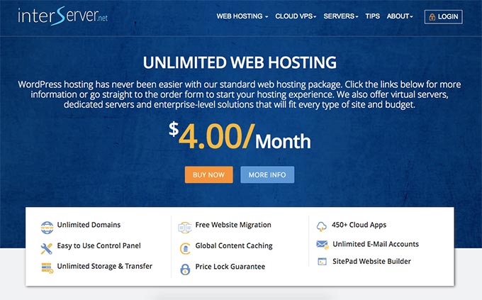 interserver hosting