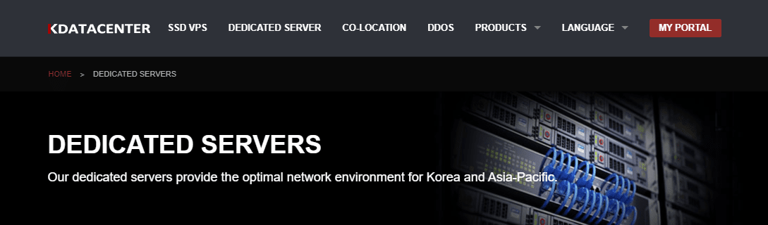 kdatacenter homepage