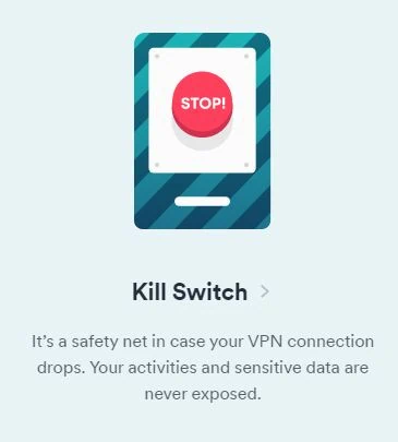 Surfshark Kill Switch setting — recommended to enable after you install Surfshark to prevent unprotected connections