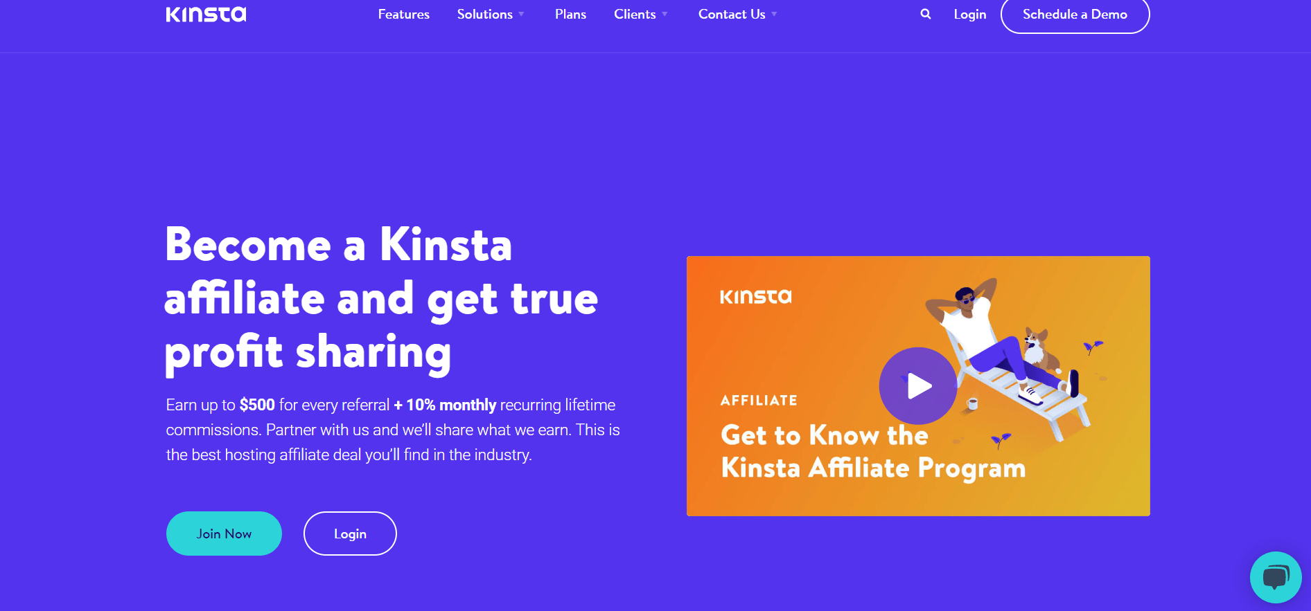 kinsta affiliate program