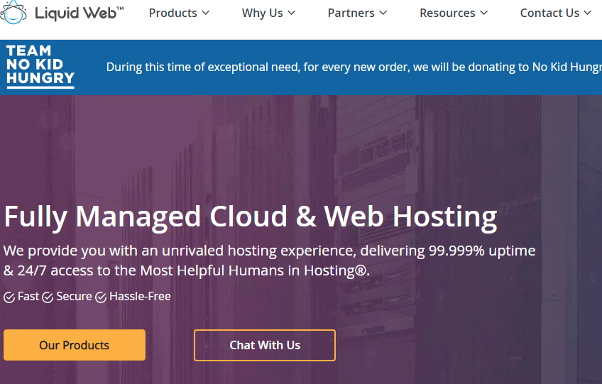 liquidweb полностью управляемый облачный веб-хостинг