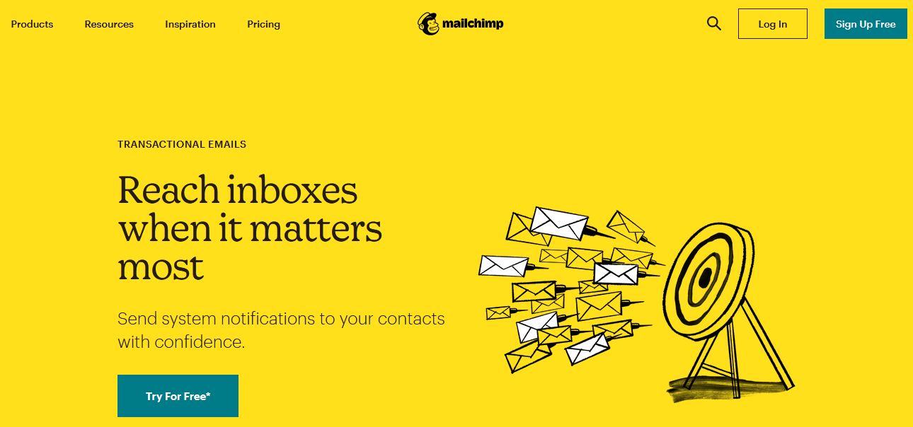 mailchimp- email dropshipping tools