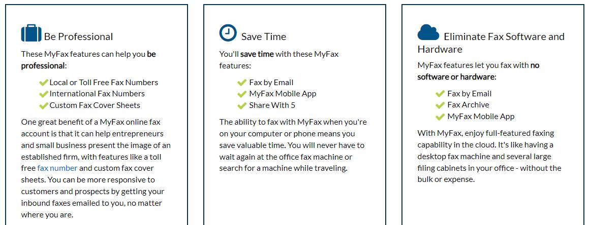 myfax save time
