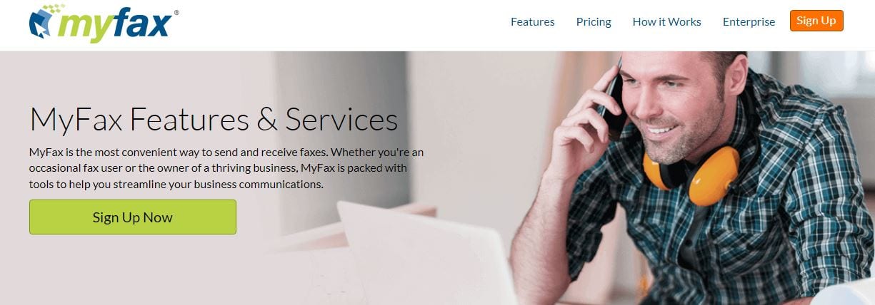 myfax features services