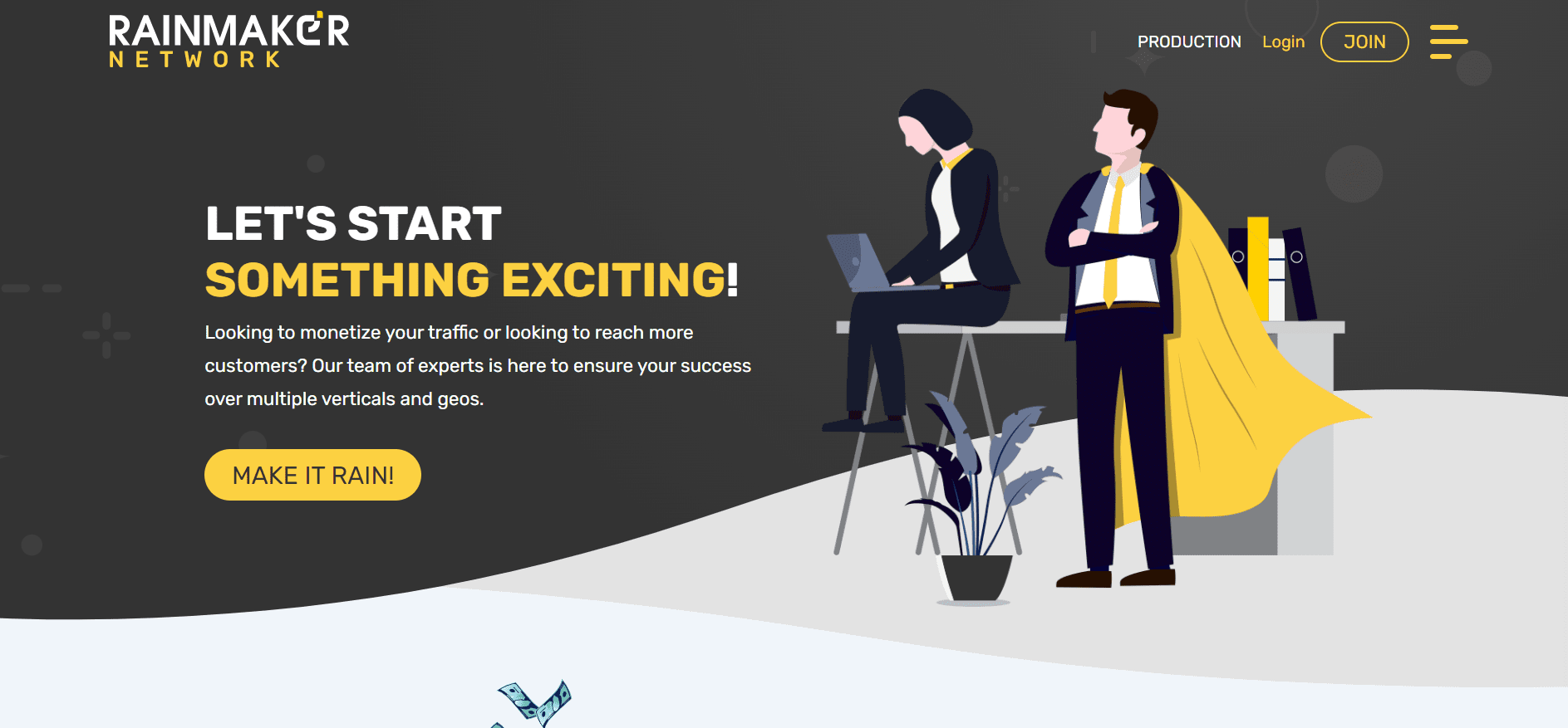 rainmaker network homepage