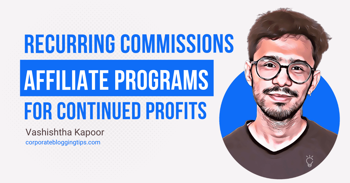 recurring commissions affiliate programs