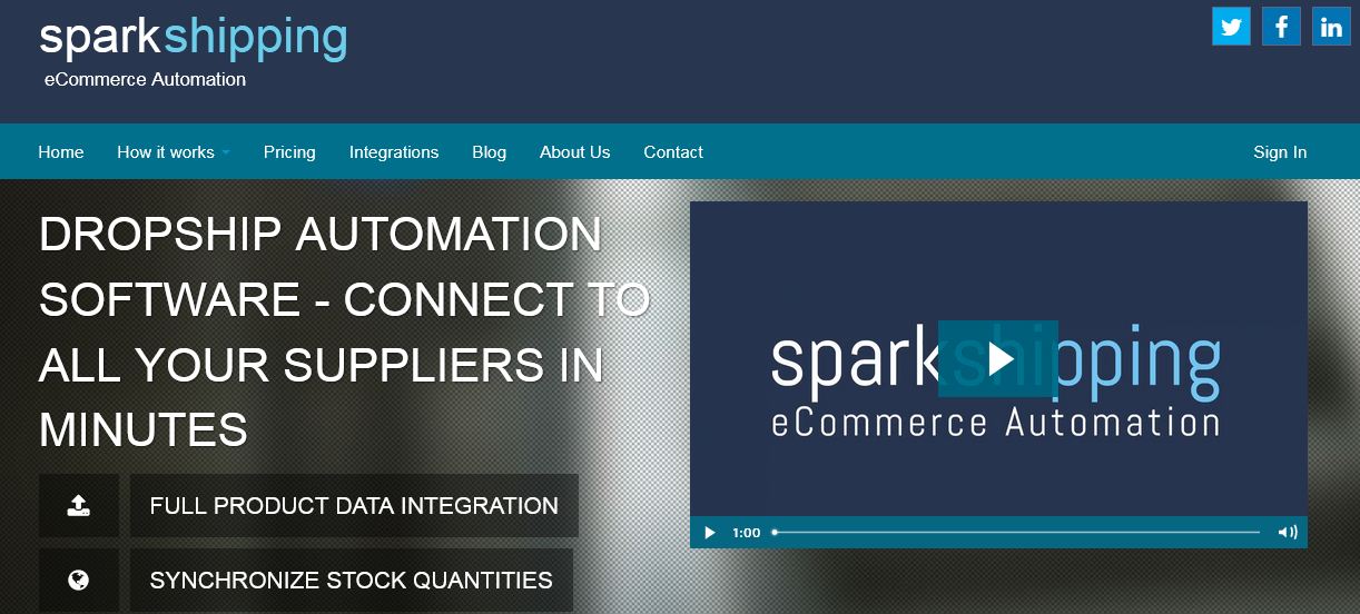 spark-shipping-homepage