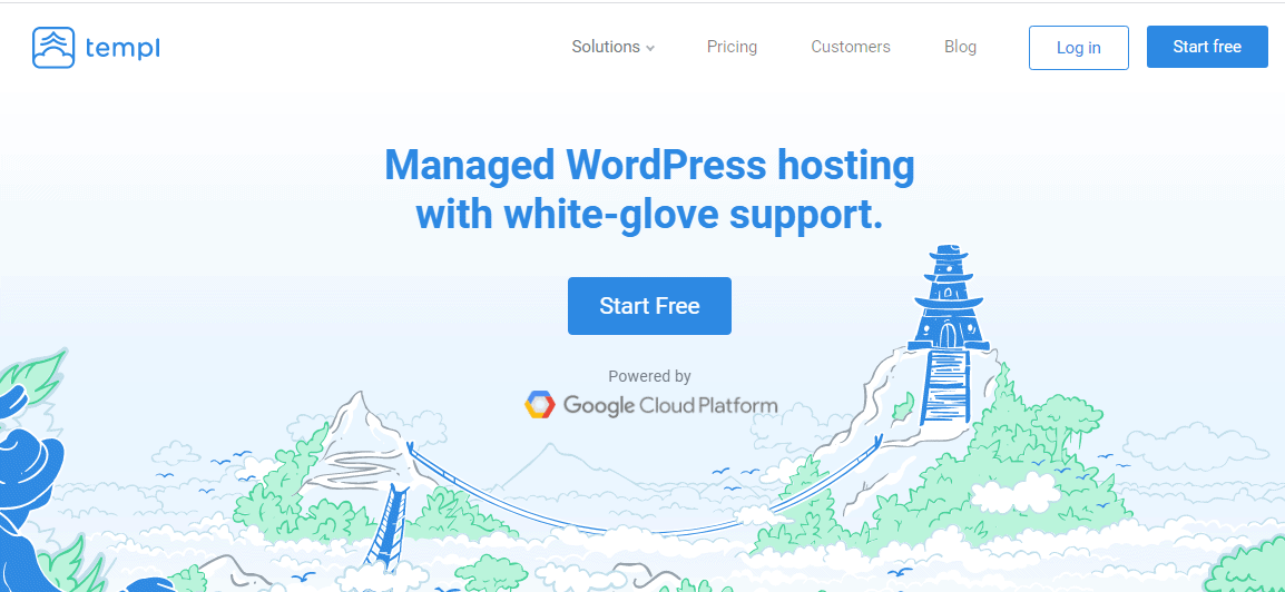 templ wordpress hosting