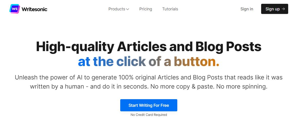 writesonic blog posts